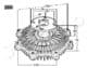 36500 Japko Віскомуфта вентилятора