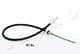 131914l Japko Трос ручного гальма для Jeep Cherokee