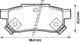 571977B Bendix Гальмівні колодки