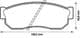 572206B Bendix Тормозные колодки