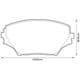 572487B Bendix Гальмівні колодки для Toyota RAV4