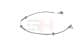 gh712252v GH-Parts Датчик ABS для Nissan Tiida