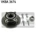 VKBA 3674 SKF Ступица колеса для MINI Cooper