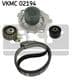 VKMC 02194 SKF Комплект ременя ГРМ + помпа