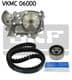 VKMC 06000 SKF Комплект ременя ГРМ + помпа