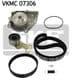 VKMC 07306 SKF Комплект ремня ГРМ + помпа