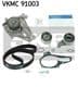 VKMC 91003 SKF Комплект ремня ГРМ + помпа