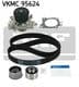 VKMC 95624 SKF Комплект ременя ГРМ + помпа