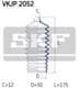 VKJP 2052 SKF Пильник кермової рейки