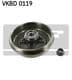 VKBD 0119 SKF Гальмівний барабан для Renault Kangoo