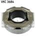 VKC 3684 SKF Витискний підшипник