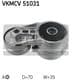 VKMCV 51031 SKF Натяжний ролик поліклинового ременя