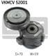 VKMCV 52001 SKF Натяжной ролик поликлинового ремня