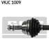VKJC 1009 SKF Піввісь