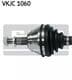 VKJC 1060 SKF Піввісь