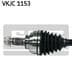 VKJC 1153 SKF Піввісь для BMW 3 Series