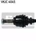 VKJC 4045 SKF Полуось для Peugeot 207