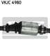 VKJC 4980 SKF Полуось