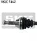VKJC 5142 SKF Піввісь