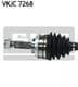 VKJC 7268 SKF Полуось для Mitsubishi Pajero
