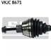 VKJC 8671 SKF Піввісь