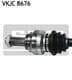 VKJC 8676 SKF Піввісь