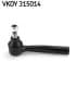 vkdy315014 SKF Наконечник кермової тяги для Opel Meriva