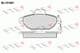 BL1319A1 FTE Гальмівні колодки
