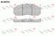 BL1867A4 FTE Тормозные колодки