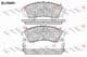 BL2589A1 FTE Тормозные колодки