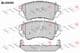 BL2591A1 FTE Тормозные колодки