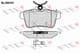 BL2601A1 FTE Тормозные колодки