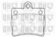BP1062 Quinton Hazell Тормозные колодки для Mercedes C-Class
