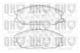BP1245 Quinton Hazell Тормозные колодки