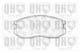 BP602 Quinton Hazell Гальмівні колодки