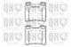 BP866 Quinton Hazell Гальмівні колодки