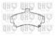 BP877 Quinton Hazell Тормозные колодки