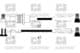 XC1032 Quinton Hazell Комплект дротів запалювання