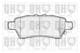 BP1527 Quinton Hazell Тормозные колодки для Nissan Pathfinder