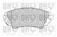 BP1662 Quinton Hazell Тормозные колодки
