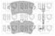 BP1749 Quinton Hazell Гальмівні колодки для Audi A8