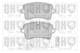 BP1816 Quinton Hazell Гальмівні колодки