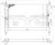 725-0018 TYC Радіатор охолодження двигуна для Opel Astra