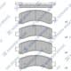 sp1558 Hi-Q Гальмівні колодки для Chevrolet Express