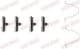 1091270 OJD (Quick Brake) Комплектующие дисковых тормозных колодок