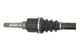 png72733 POINT GEAR Піввісь для Peugeot 207