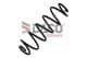 812808 DACO Пружина подвески для Peugeot 1007