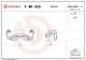 fbk020 Brembo Скоба гальмівного супорта