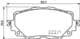 P49054 Brembo Тормозные колодки