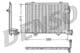 DCN17011 Denso Радиатор кондиционера